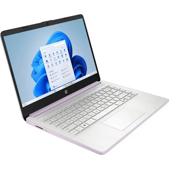 HP Laptop 14" HD Intel N150 4GB 128GB UFS Webcam Office 365 Win 11 Lavender