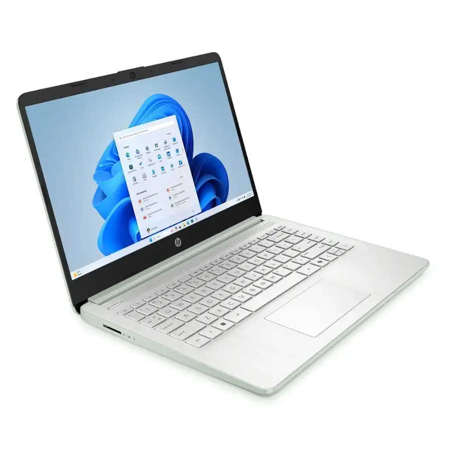 HP Laptop 14" HD Intel N150 4GB 128GB UFS Webcam Office 365 Win 11 S Green - Image 4