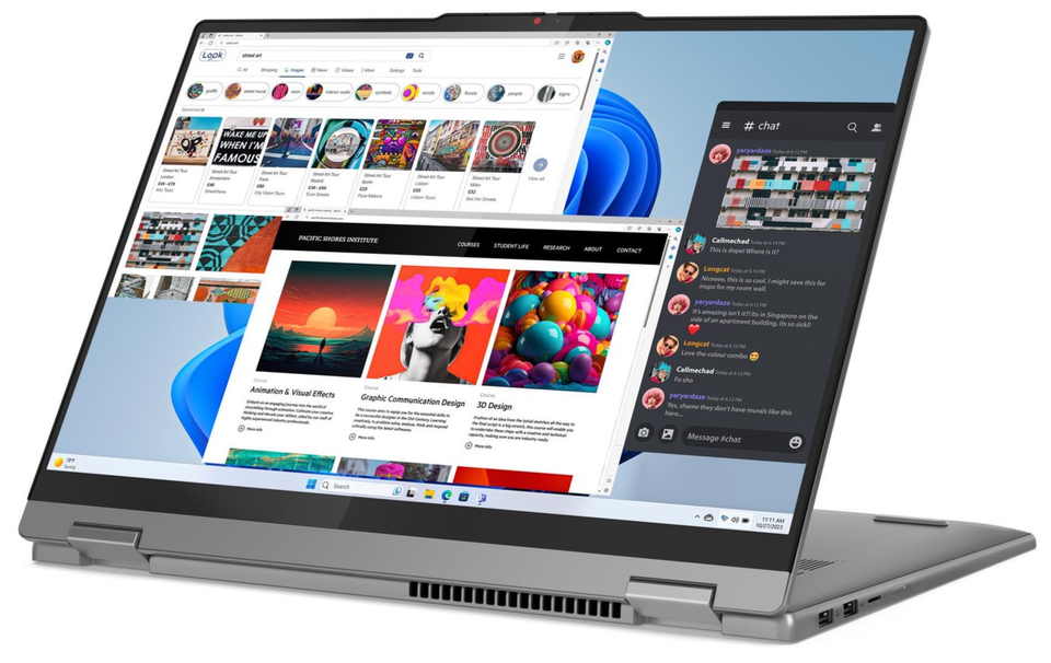 New Lenovo IdeaPad 5 2-in-1 16" WUXGA Touch Ryzen 7 8845HS 16GB 1TB SSD CAM FPR