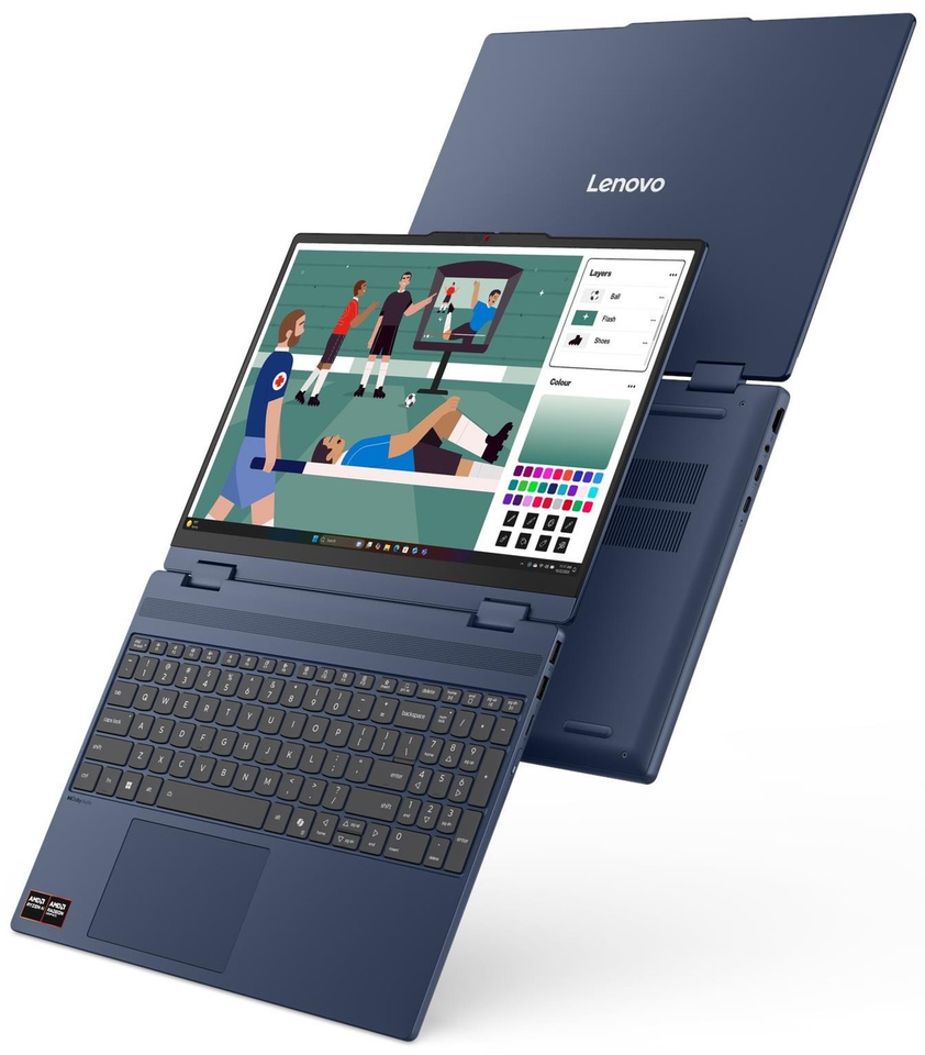 Lenovo IdeaPad 5 2-in-1 15.3" WUXGA Touch Ryzen AI 5 430 16GB 1TB SSD IR Cam - Image 8