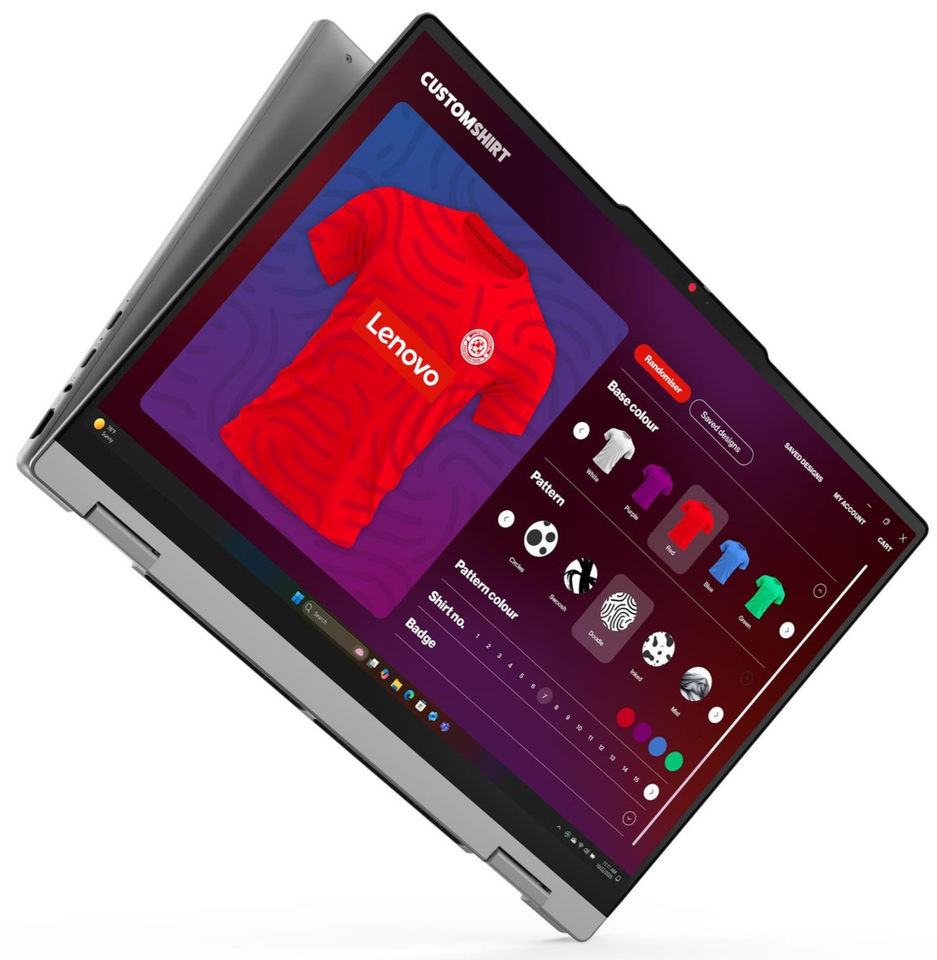 Lenovo IdeaPad 5 2-in-1 15.3" WUXGA Touch Ultra 5 322 16GB 512GB PCIe SSD IR Cam - Image 4