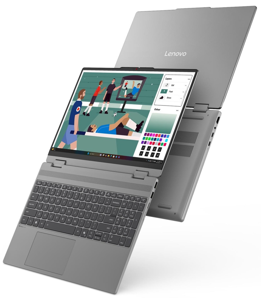 Lenovo IdeaPad 5 2-in-1 15.3" WUXGA Touch Ultra 5 322 16GB 1TB PCIe SSD IR Cam - Image 8