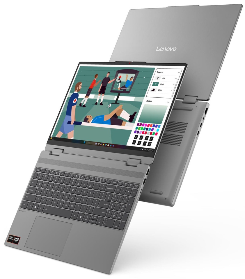 Lenovo IdeaPad 5 2-in-1 15.3" WUXGA Touch AMD Ryzen AI 7 445 16GB 1TB SSD IR Cam - Image 11
